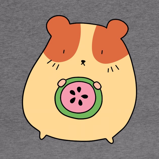 Watermelon Hamster by saradaboru